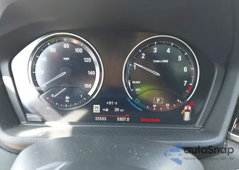 2021 BMW X1 Sdrive28I из США, поврежденный, VIN WBXJG7C01M5S55482